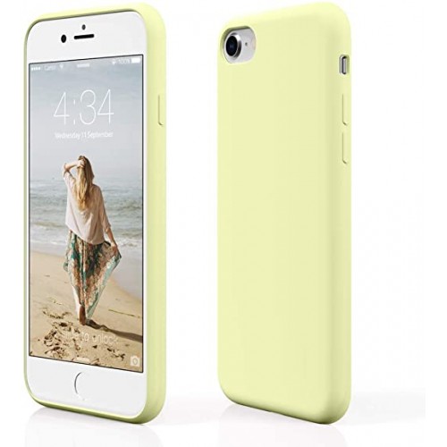  Чохол для iPhone 8/7 Silicone Case Full /mellow yellow/
