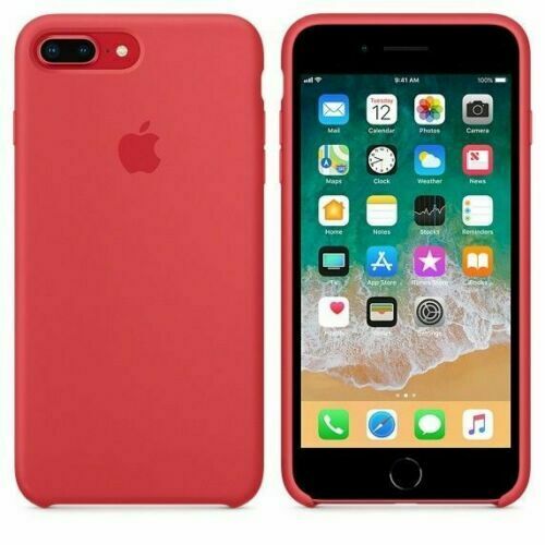  Чохол для iPhone 8/7 Silicone Case Full /red raspberry/