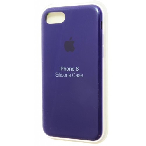  Чохол для iPhone 8/7 Silicone Case Full /ultra violet/
