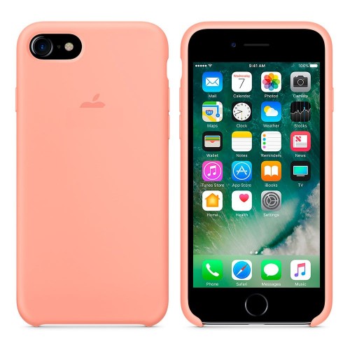  Чохол для iPhone 8/7 Silicone Case OEM /flamingo/