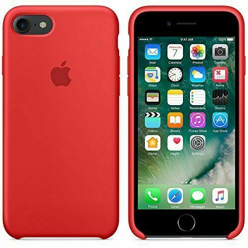  Чохол для iPhone 8/7 Silicone Case OEM /red/
