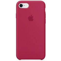  Чохол для iPhone 8/7 Silicone Case OEM /rose red/