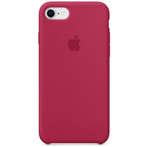  Чохол для iPhone 8/7 Silicone Case OEM /rose red/