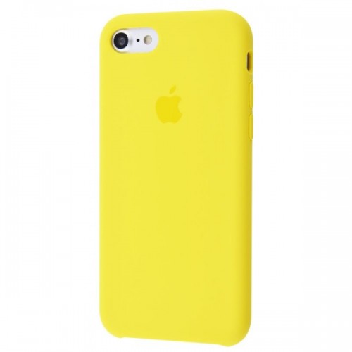  Чохол для iPhone SE Silicone Case OEM /canary yellow/