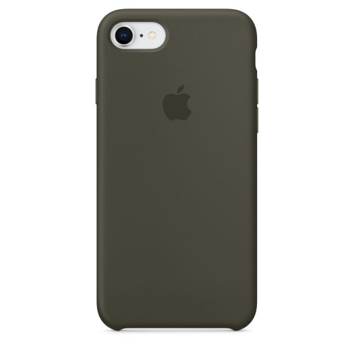  Чохол для iPhone SE Silicone Case OEM /dark olive/
