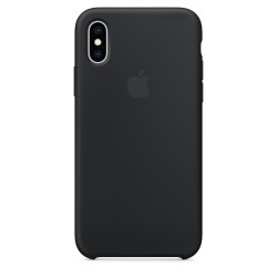  Чохол для iPhone X/XS Leather Case copy /black/