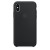  Чохол для iPhone X/XS Leather Case copy /black/