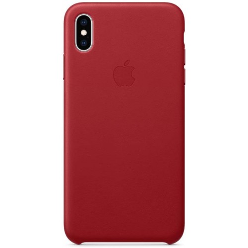  Чохол для iPhone X/XS Leather Case copy /red/