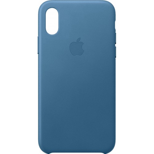  Чохол для iPhone X/XS Leather Case OEM /cape cod blue/
