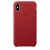  Чохол для iPhone X/XS Leather Case OEM (product) /red/