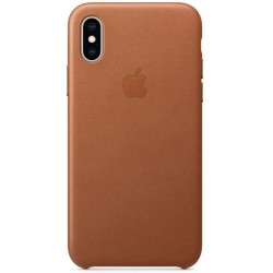  Чохол для iPhone X/XS Leather Case OEM /saddle brown/