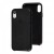 Чохол для iPhone XR Leather Case copy /black/