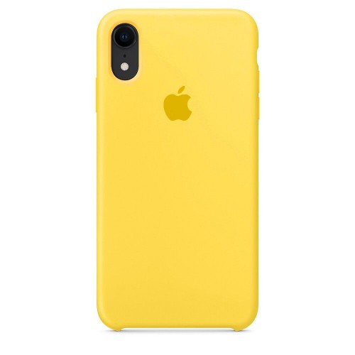  Чохол для iPhone XR Silicone Case copy /canary yellow/