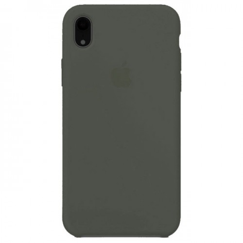  Чохол для iPhone XR Silicone Case copy /dark olive/