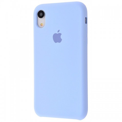  Чохол для iPhone XR Silicone Case copy /lilac cream/