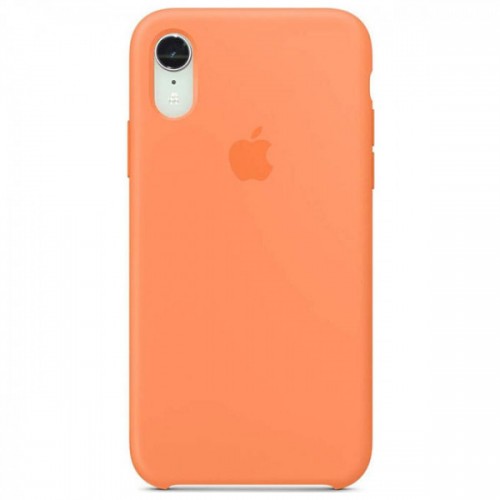  Чохол для iPhone XR Silicone Case copy /papaya/