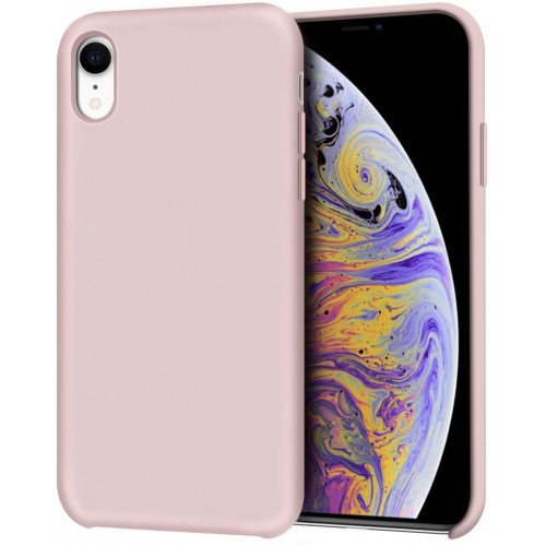  Чохол для iPhone XR Silicone Case copy /pink sand/