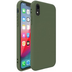  Чохол для iPhone XR Silicone Case Full /dark olive/