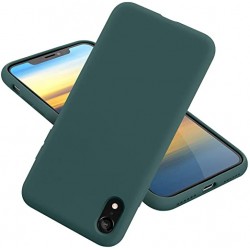  Чохол для iPhone XR Silicone Case Full /forest green/