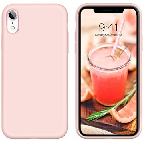  Чохол для iPhone XR Silicone Case Full /grapefruit/