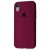  Чохол для iPhone XR Silicone Case Full /marsala/