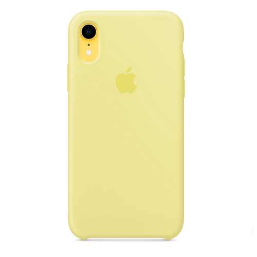  Чохол для iPhone XR Silicone Case Full /mellow yellow/