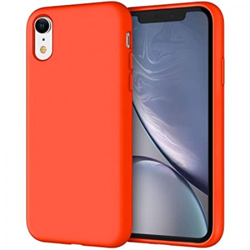 Чохол для iPhone XR Silicone Case Full /orange/