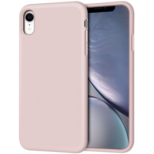  Чохол для iPhone XR Silicone Case Full /pink sand/