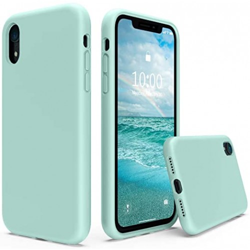  Чохол для iPhone XR Silicone Case Full /spearmint/