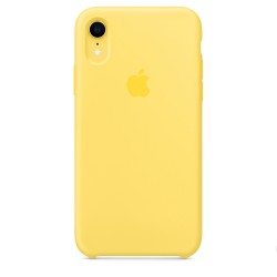  Чохол для iPhone XR Silicone Case OEM /canary yellow/