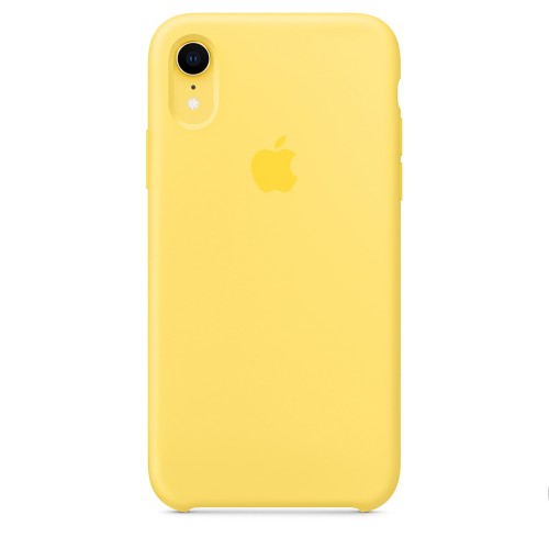  Чохол для iPhone XR Silicone Case OEM /canary yellow/