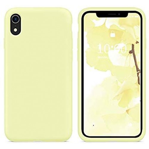  Чохол для iPhone XR Silicone Case OEM /mellow yellow/