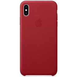  Чохол для iPhone XS Max Leather Case copy /red/