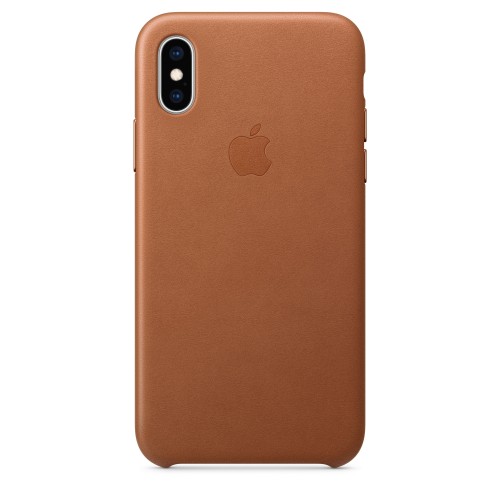  Чохол для iPhone XS Max Leather Case copy /saddle brown/