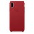  Чохол для iPhone XS Max Leather Case OEM (product) /red/