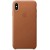  Чохол для iPhone XS Max Leather Case OEM /saddle brown/