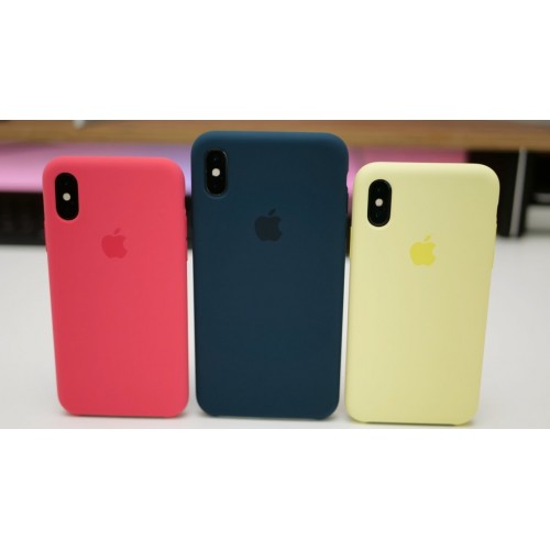  Чохол для iPhone XS Max Silicone Case copy /mellow yellow/