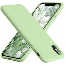  Чохол для iPhone XS Max Silicone Case copy /pine green/