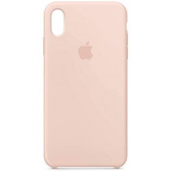  Чохол для iPhone XS Max Silicone Case copy /pink sand/