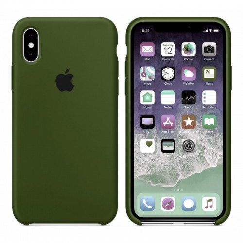  Чохол для iPhone XS Max Silicone Case copy /virid/
