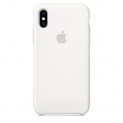  Чохол для iPhone XS Max Silicone Case copy /white/