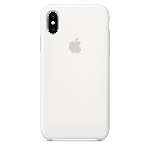  Чохол для iPhone XS Max Silicone Case copy /white/