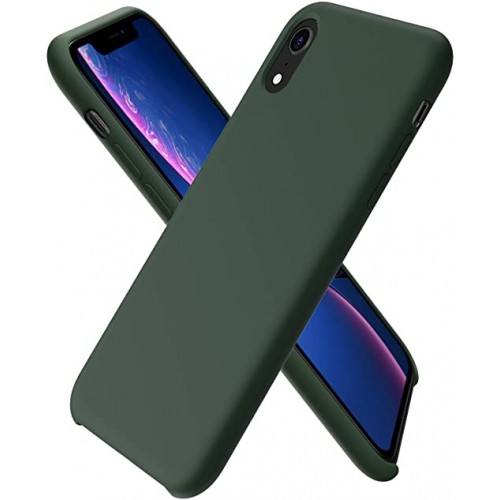  Чохол для iPhone XS Max Silicone Case Full /cyprus green/
