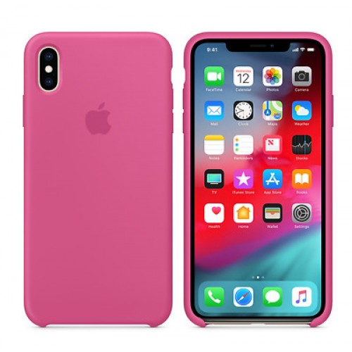  Чохол для iPhone XS Max Silicone Case Full /dragon fruit/