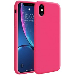  Чохол для iPhone XS Max Silicone Case Full /electric pink/