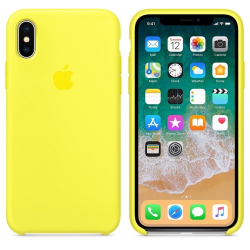  Чохол для iPhone XS Max Silicone Case Full /flash/