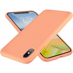  Чохол для iPhone XS Max Silicone Case Full /papaya/