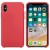  Чохол для iPhone XS Max Silicone Case Full /red raspberry/