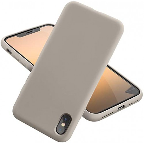  Чохол для iPhone XS Max Silicone Case Full /stone/
