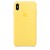  Чохол для iPhone XS Max Silicone Case OEM /canary yellow/